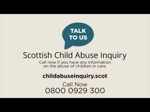 Scottish Child Abuse Inquiry – 2018 TV advert