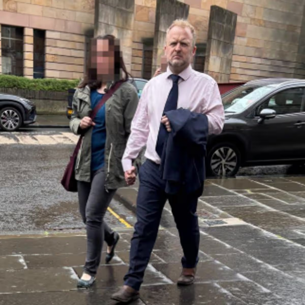 Robin aka Richard Greenwood at Edinburgh Sheriff Court.(Photo: Edinburgh Live)