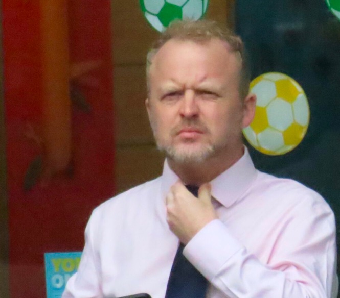 Richard Robin Greenwood, chemistry teacher at Merchiston Castle School, zip-tied one boy and injured another in two separate babysitting events. He was given an "absolute discharge." (Photo: Alex Lawrie)